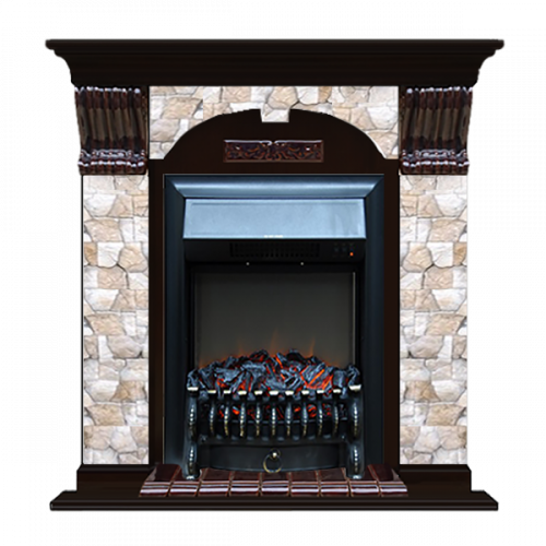 Арочный Арбат (венге)+Fobos Black