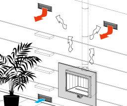 Газовый камин Italkero Firenze (Италкеро Фирензе)