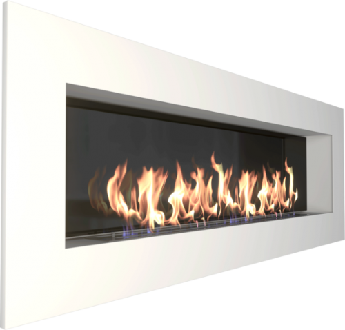 Биокамин ZeFire Elliot 1800 белый со стемалитом