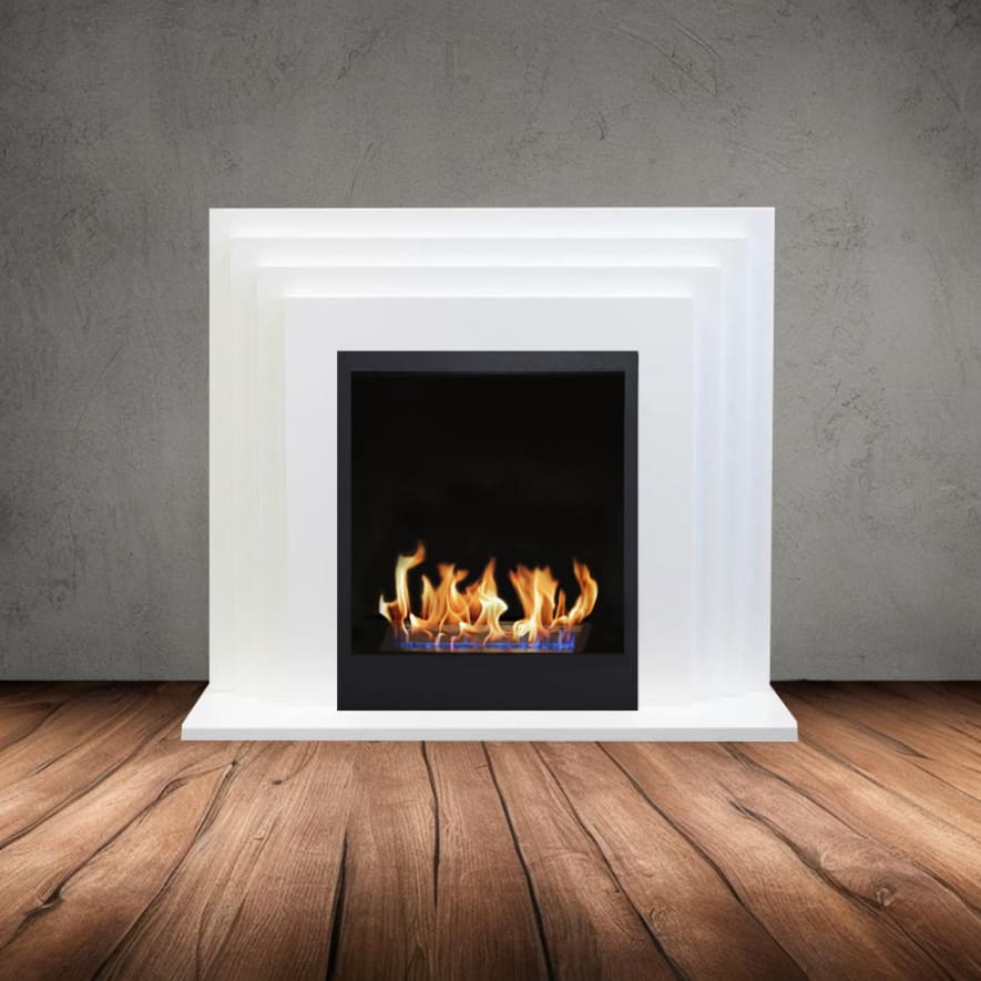 Биокамин в портале "Русский огонь" Амстердам с защитным стеклом по цене 78 400 руб.