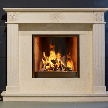 Биокамин Bioteplo Натали из мрамора