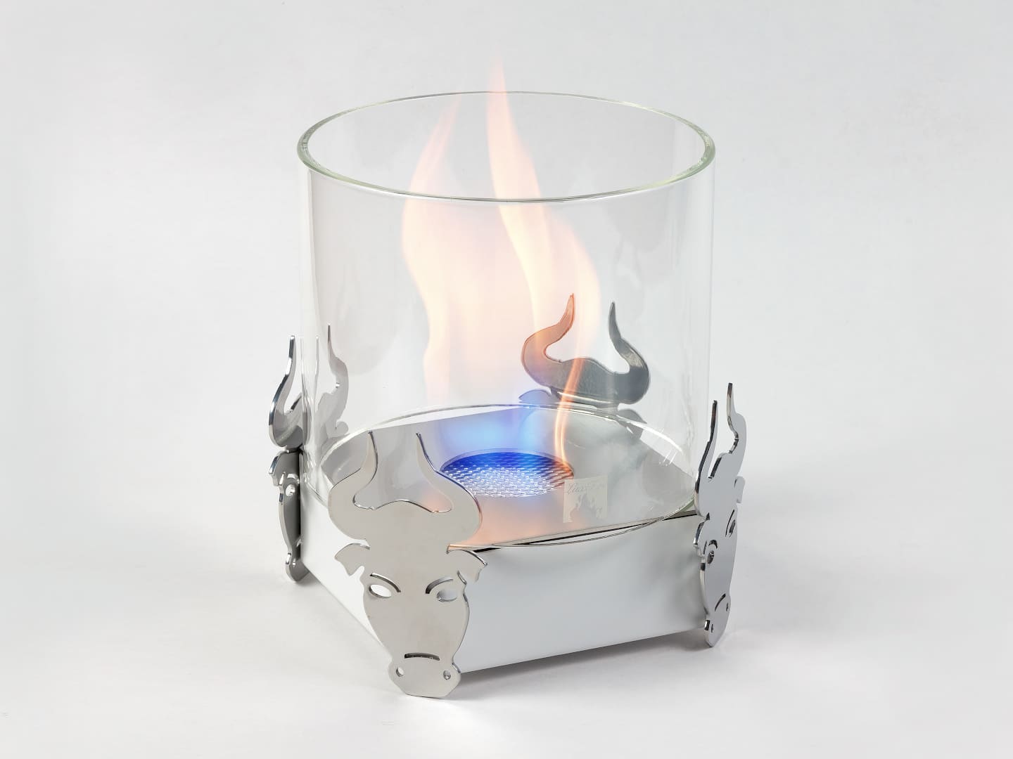 Настольный биокамин Lux Fire Зодиак "Телец" Белый по цене 15 000 руб.