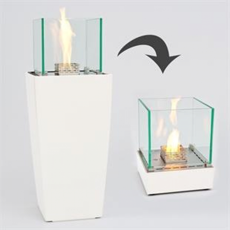 Механический напольный биокамин Decoflame Nice Tower по цене 115 000 руб.