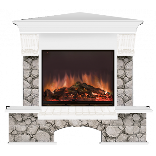 Бостон Карелия угловой (белый)+Arte 23