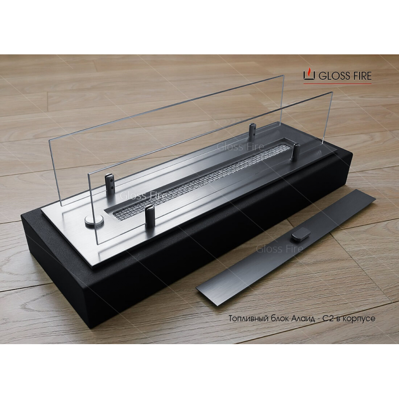 Биокамин Gloss Fire Алаид Style 300-K-C2 по цене 45 300 руб.