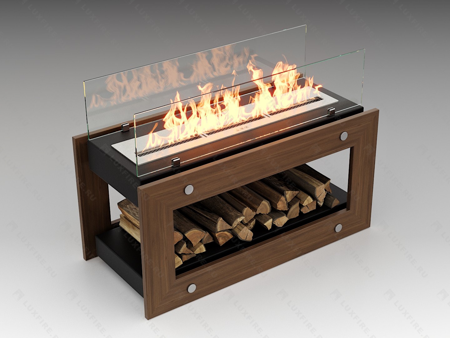 Напольный биокамин Lux Fire "Радость" по цене 82 390 руб.