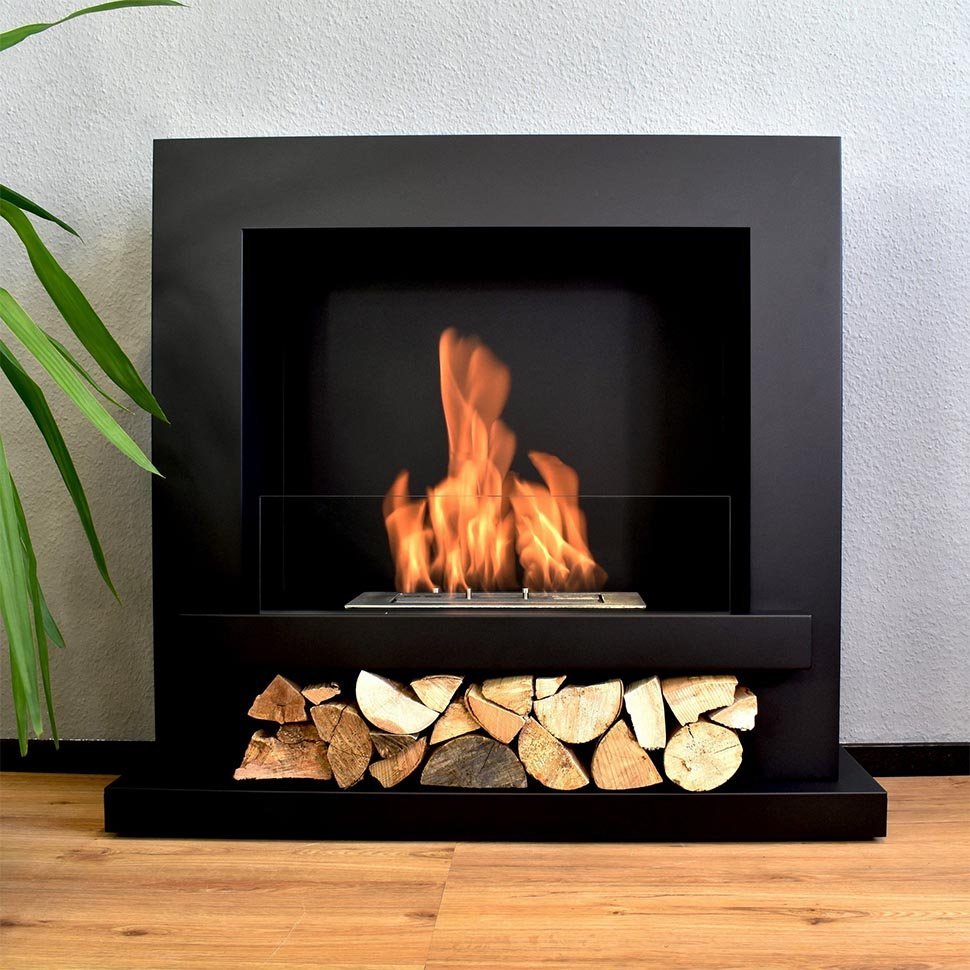 Напольный биокамин Starck черный по цене 104 001 руб.