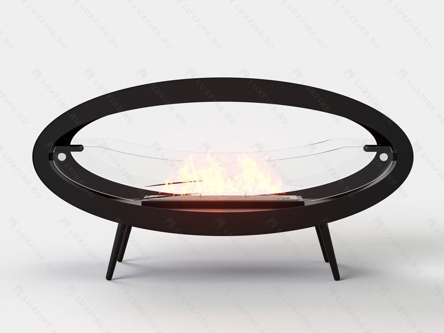 Напольный биокамин Lux Fire "Эллипс" 1200 по цене 287 385 руб.