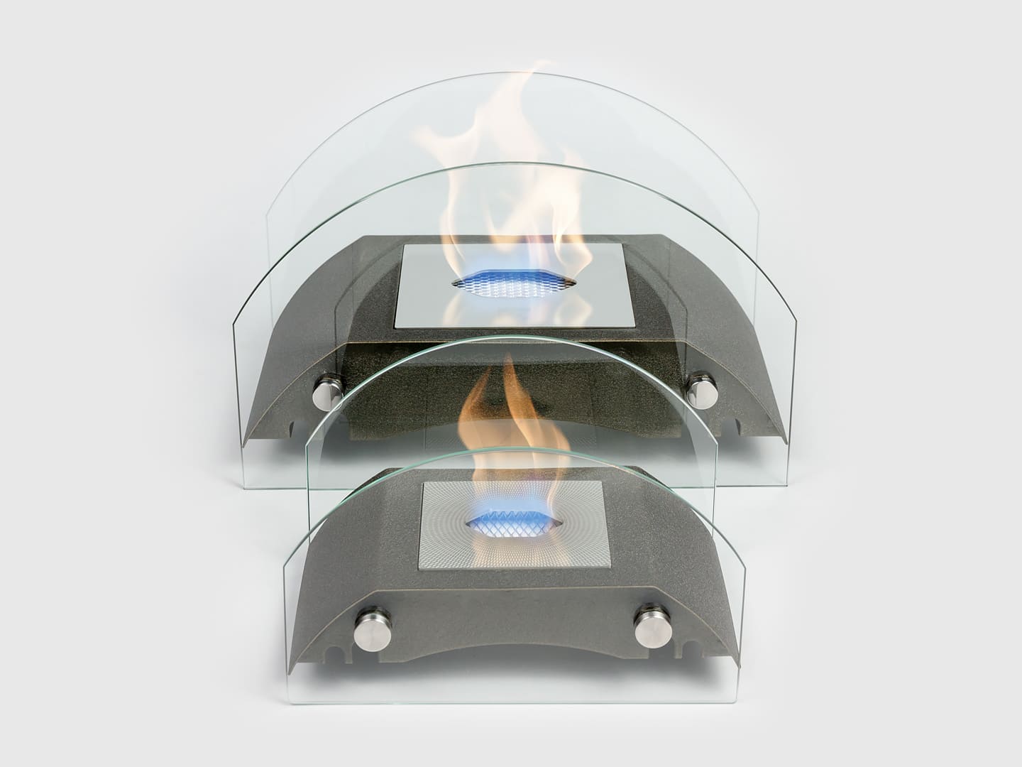 Настольный биокамин Lux Fire "Мост" M Бронза по цене 12 030 руб.