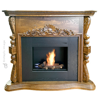 Биокамин Bioteplo Oak de lux