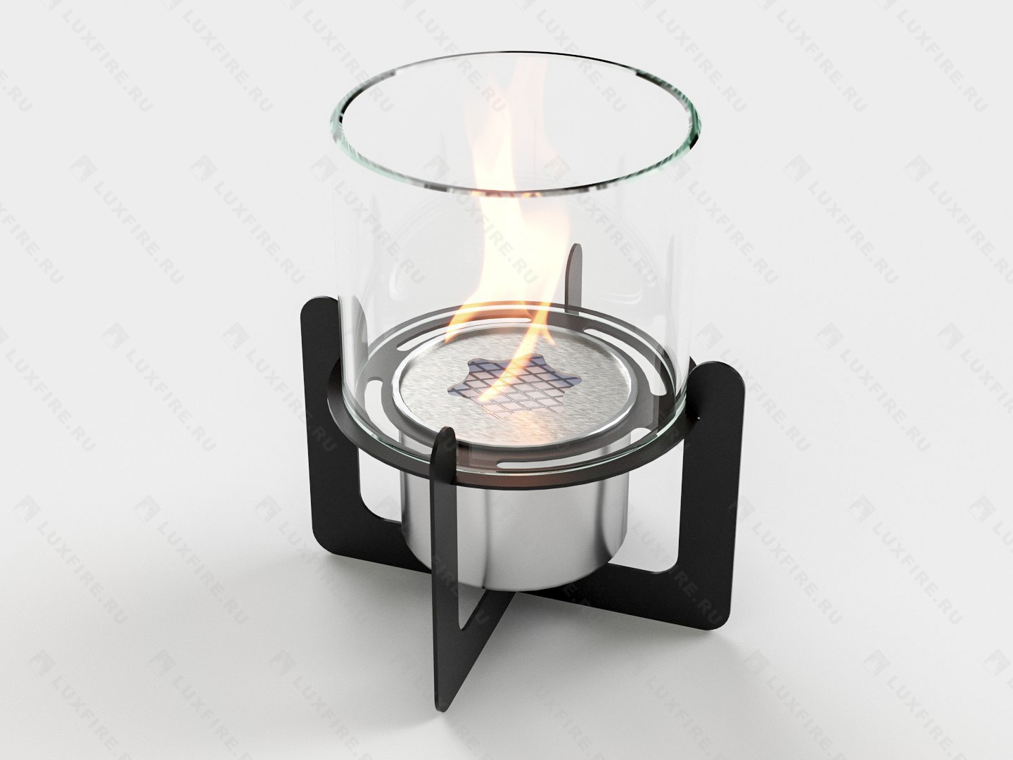 Настольный биокамин Lux Fire "Омега" (черный) по цене 9 196 руб.