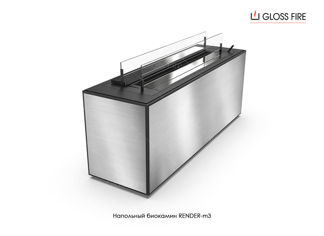 Напольный биокамин Render-m3 по цене 94 400 руб.
