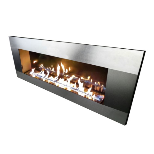 Биокамин "Русский огонь" Модерн 1500V встраиваемый с защитным стеклом