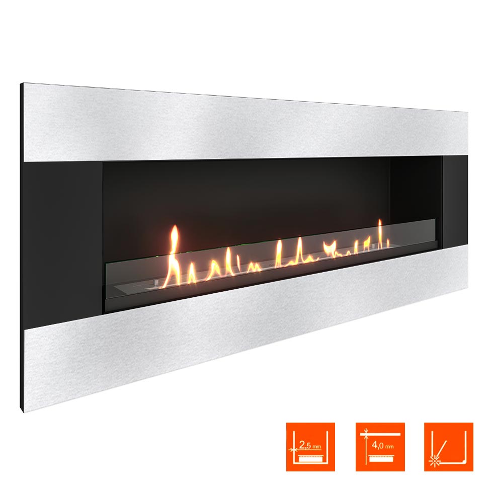 Биокамин SteelHeat GRAND-H 1200 XL стекло по цене 46 624 руб.