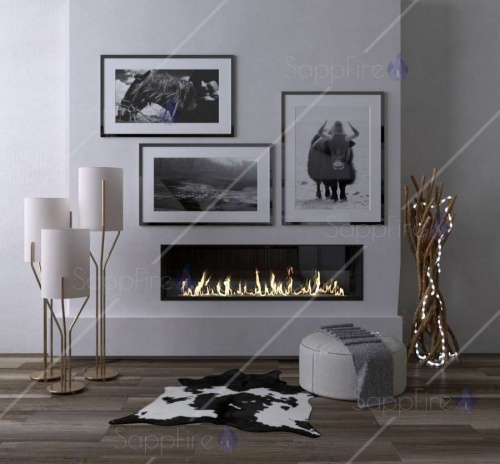 Биокамин Venera 1000 Чёрный SappFire