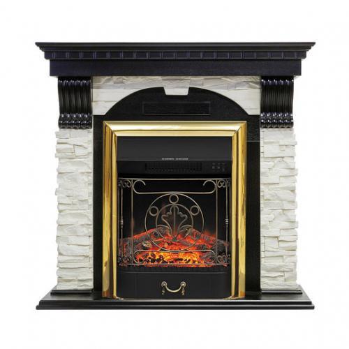 Dublin арочный сланец белый (венге)+Majestic FX Brass