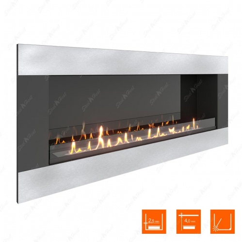 Биокамин SteelHeat GRAND-H 1500 XL стемалит