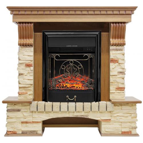 Pierre Luxe сланец (дуб)+Majestic FX Black