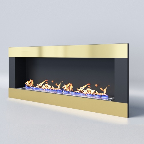 Биокамин "Русский огонь" Голд 1500V встраиваемый