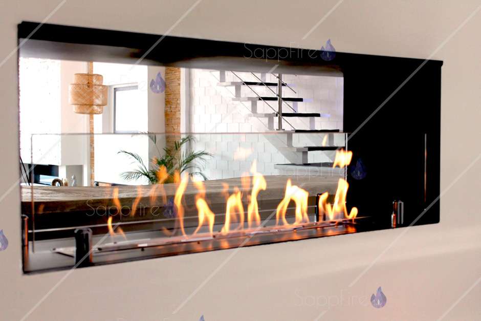 Встраиваемый сквозной очаг 1400 SappFire по цене 62 950 руб.