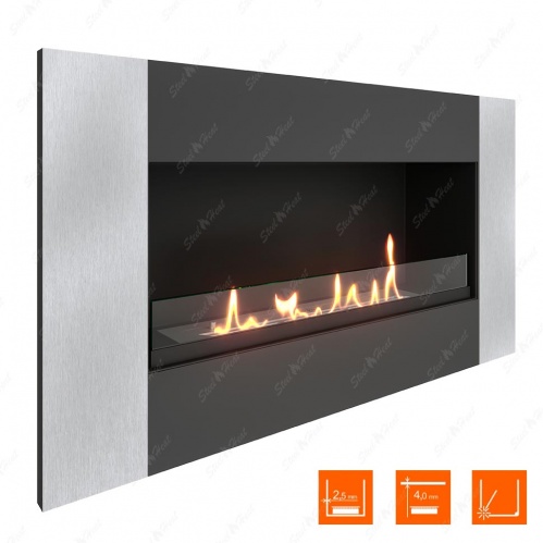 Биокамин SteelHeat GRAND-V 900 стекло