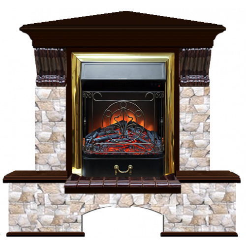 Бостон К Арбат угловой (дуб)+Majestic Brass