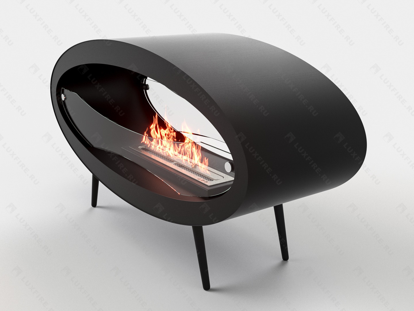 Напольный биокамин Lux Fire "Эллипс" 1200 по цене 287 385 руб.