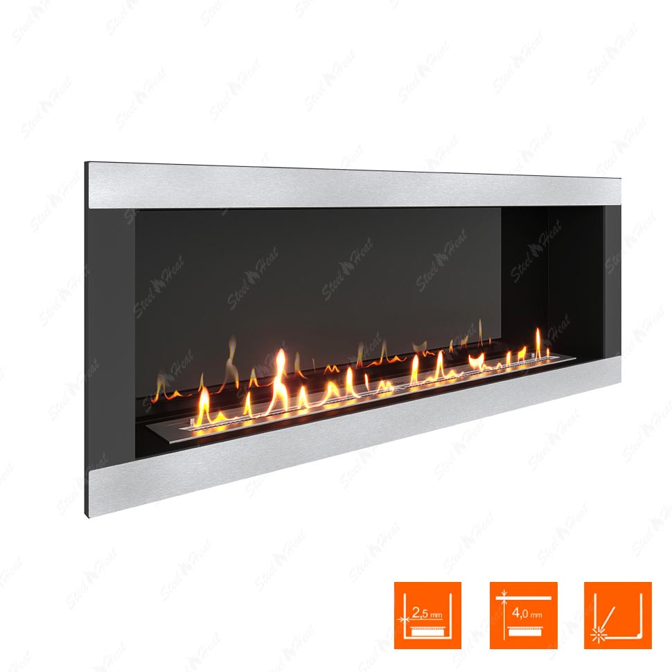 Биокамин SteelHeat ONE-H 1400 XL стемалит по цене 70 140 руб.