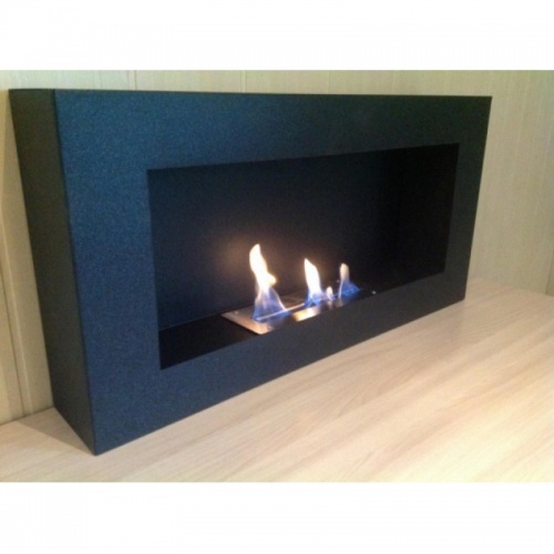 Биокамин Window fat black