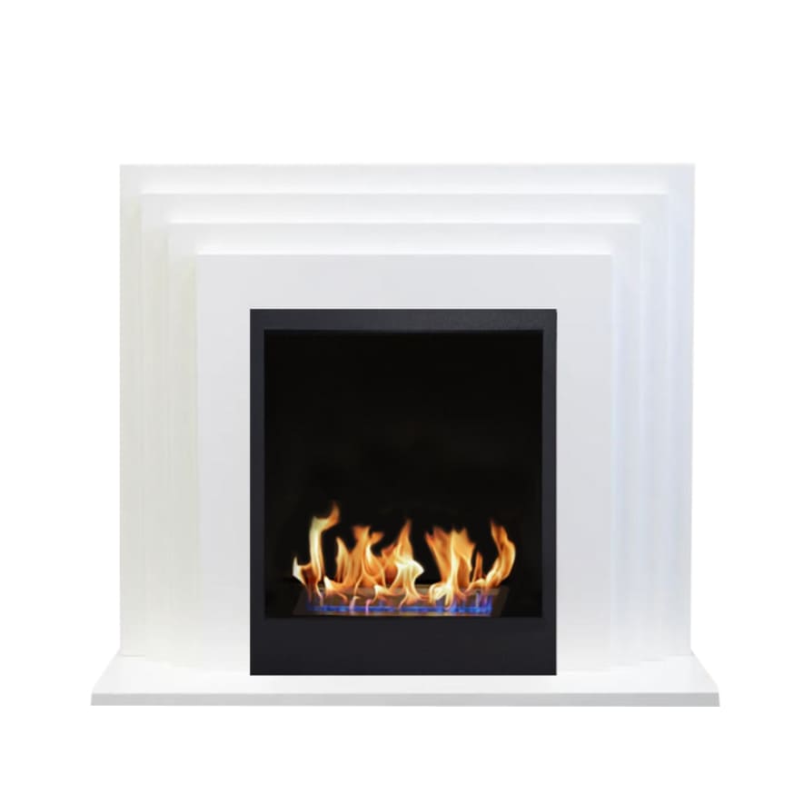 Биокамин в портале "Русский огонь" Амстердам с декоративным стеклом (стемалитом) по цене 83 000 руб.