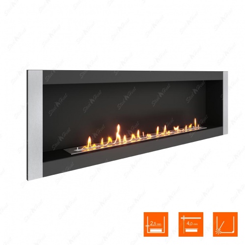 Биокамин SteelHeat ONE-V 1700