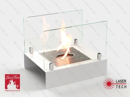 Настольный биокамин Lux Fire "Арлекино" М (белый) по цене 11 253 руб.