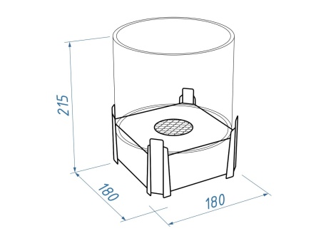 Настольный биокамин Lux Fire Зодиак &quot;Стрелец&quot; Белый по цене 15 000 руб.