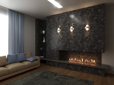 Автоматический биокамин Lux Fire Smart Flame 1600 RC INOX по цене 556 930 руб.