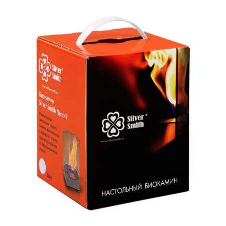 Биокамин настольный Silver Smith Mini 1 Premium Red по цене 14 900 руб.