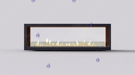 Встраиваемый сквозной очаг 1400 SappFire по цене 62 950 руб.