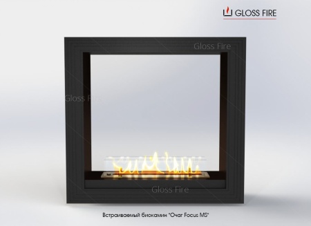 Встраиваемый биокамин Очаг Focus MS-арт.011 по цене 101 200 руб.