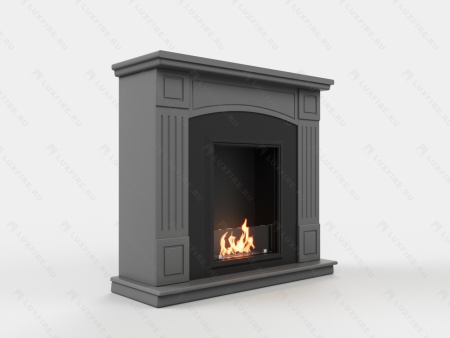 Биокамин Lux Fire с порталом Беркут 24, графит по цене 98 631 руб.