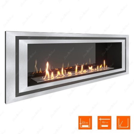 Биокамин SteelHeat GRAND-D 1500 XL стемалит по цене 77 280 руб.