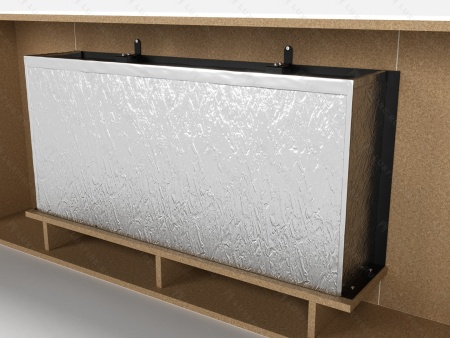 Биокамин Lux Fire с порталом Гринго 42, белый по цене 111 177 руб.