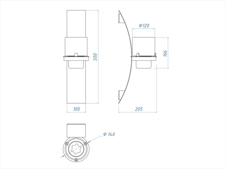 Настенный биокамин Lux Fire "Олимпус D" (черный) по цене 11 616 руб.